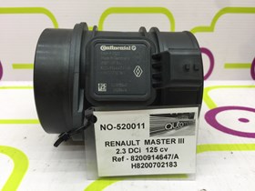 Medidor Massa de Ar Renault Master III 2.2 125Cv de 2012 - Ref OEM :  8200914647/A